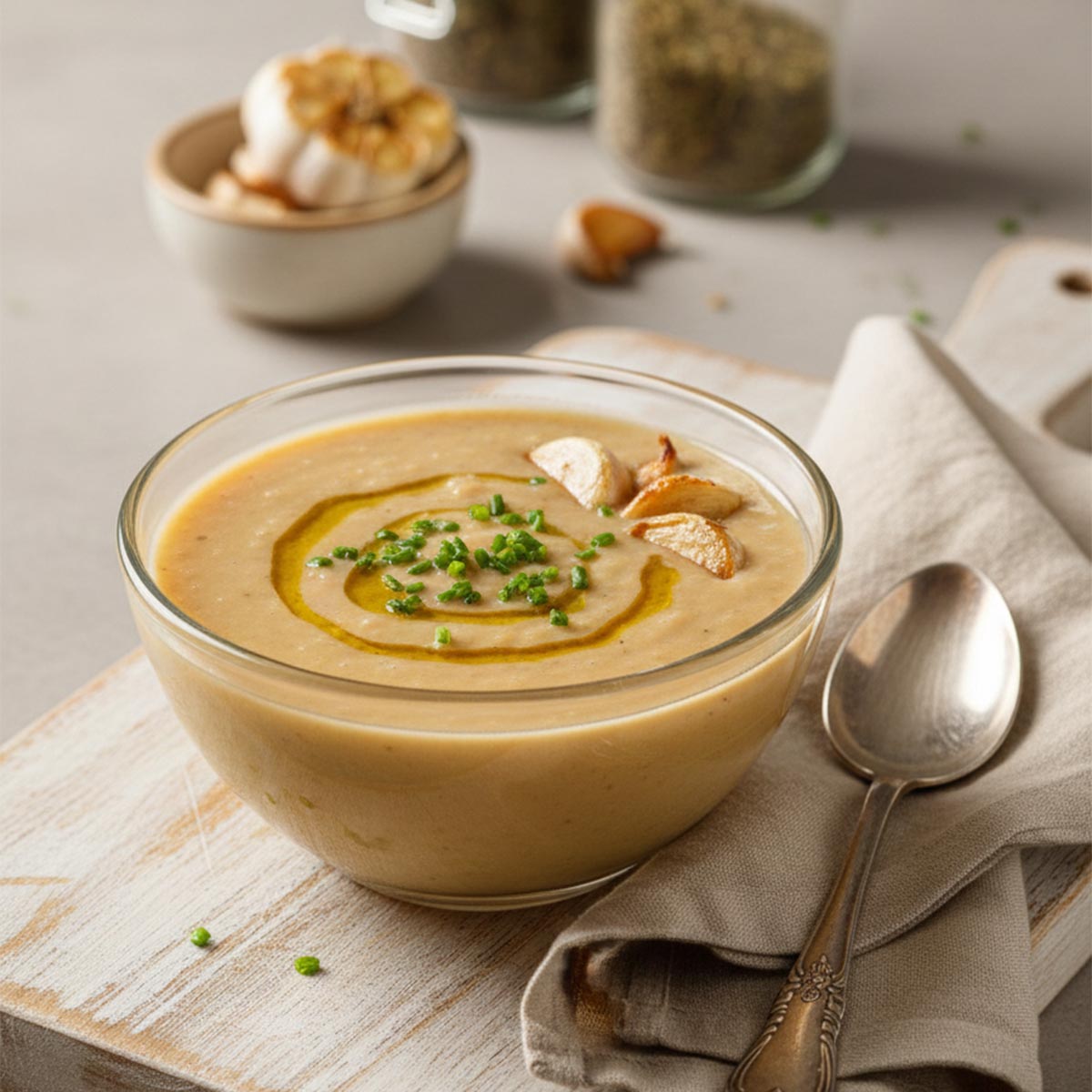 Squash Soup with Bacon